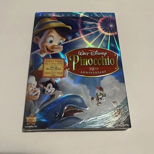 DVD - Pinocchio - 70th Anniversary Platinum Edition - Neu Sealed - Bild 1 von 3