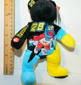 Ricky Rudd #28 Gonzo the great the Muppet Show 25 Jahre seltener NASCAR Teddybär 8 Zoll - Bild 1 von 8