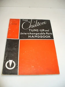 Vintage 8th Edition Chilton Tune-Up and Parts Handbook 1940 30s & 1940 Cars VG+ - Picture 1 of 3