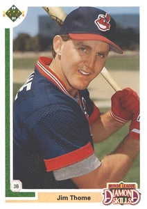1991 Upper Deck Jim Thome #17F Rookie Cleveland Indians HOF - Free Shipping - Picture 1 of 2