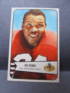 1954  Bowman Football     # 6  Joe Perry     NM    HOF   GREAT CARD
