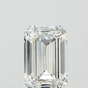2.00 Ct EMERALD Cut IGI Certified Lab Grown CVD Diamond G Color SI1 Clarity - Picture 1 of 12
