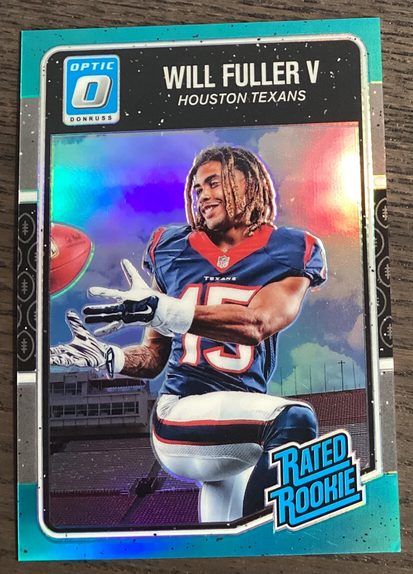 2016 Panini Optic Will Fuller V #200 Rated Rookie Aqua Vapor /299 Texans! #4292
