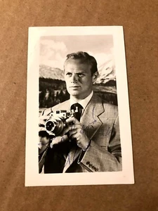 Richard Widmark Rare Very Early Autographed Small Photo 50s Kiss of Death - Picture 1 of 9
