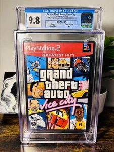 ⭐️GTA Vice City / PS2 / Greatest Hits / Sealed / MINT / Rare / Vintage / CGC⭐️ - Picture 1 of 7