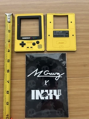 Juego de parches de PVC Myke Cruz EDC x Anticuado EDC x Tinta EDC Amarillo Gameboy Cruzer Foto 1 de 3