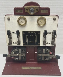 LIONEL PREWAR STANDARD GAUGE 440C CRACKLE PANEL CONTROL BOARD SWITCH CONTROLLERS - Picture 1 of 14