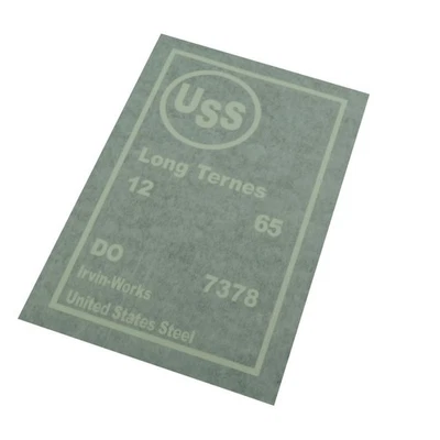 GM Ford Chrysler Mopar 1977 USS Estados Unidos acero gasolina tanque plantilla logotipo Foto 1 de 4