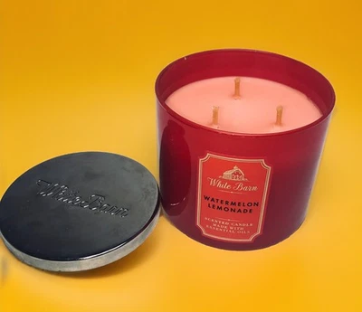 Bath and& Body Works WATERMELON LEMONADE  Scented 3 Wick Candle 14.5 oz - Image 1 of 3
