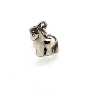 Nicht mehr produziert Rarität James Avery Sterlingsilber 3D Trojanisches Pferd Charm - Anhänger - Bild 1 von 3