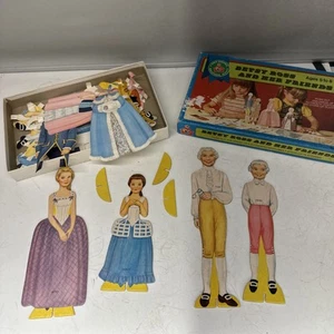 Vintage 1969 Child Guidance Betsy Ross And Her Friends Papierpuppen - Bild 1 von 12