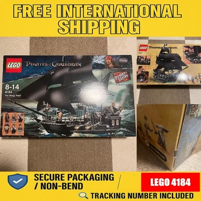 LEGO 4184 Pirates of the Caribbean Black Pearl Ship Set Japan Exclusive New - Image 1 of 4