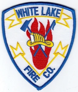 NEW YORK - White Lake Fire Co.  [ Shoulder Patch ] - Picture 1 of 1