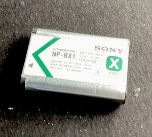 Genuine Sony NP-BX1 Battery Pack - #8 - Picture 1 of 2