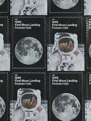 1969 First Moon Landing 50th Anniversary issue of 24 Forever Stamps - Image 1 of 4