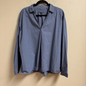 VELVET by Jenny Graham Womens Shirt Size L Minimalist Lagenlook Contemporary USA - Picture 1 of 11