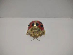 Reloj de mesa vintage Elgin Mini Ladybug sin probar  - Imagen 1 de 5
