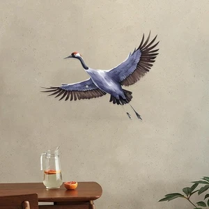 Crane Wall Decor Housewarming Gift Wall Sculptures for Yard Farmhouse Garden - Picture 1 of 6
