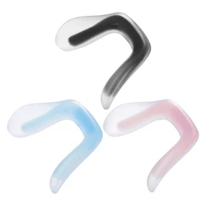 Almohadillas nasales de silicona flexibles de 3 piezas para anteojos cómodo puente nasal - Imagen 1 de 12