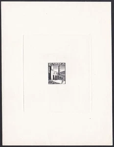 Tunisia Sc237 Architecture, Courtyard, Sousse, Die Proof - Picture 1 of 1