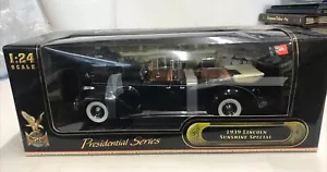 Road Signature 1939 Lincoln Sunshine Special scala 1/24 nuovo con scatola sigillato - Foto 1 di 8