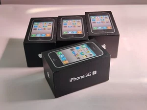 Good Apple iPhone 3GS Black 8GB/16GB/32GB UNlocked - Afbeelding 1 van 9