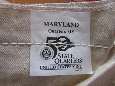$25 Unopened Mint Bag, 2000-D Maryland State Quarters - Image 1 of 2