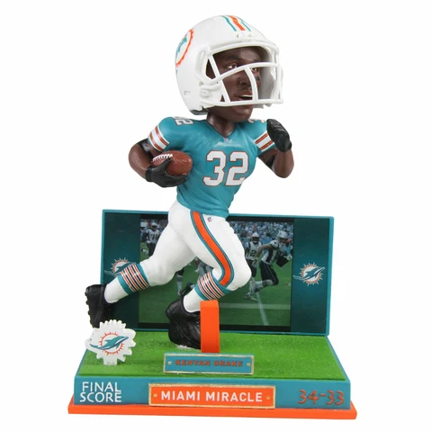 Kenyan Drake Miami Dolphins Miami Miracle Special Edition Bobblehead NFL Cover