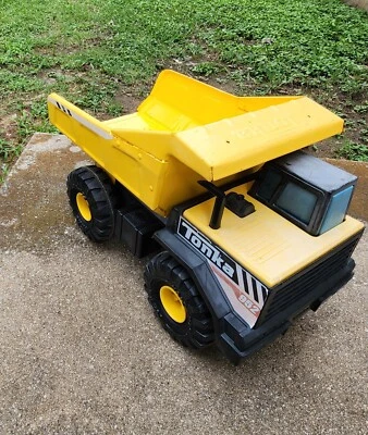 MIGHTY TONKA #952 XMB-975 metal & plastic DUMP TRUCK 16” ORIGINAL 2020 Solid - Image 1 of 4