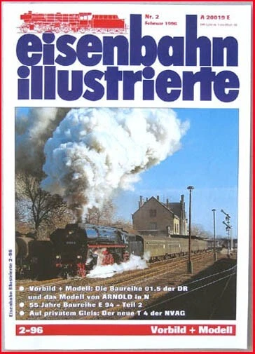 Eisenbahn Illustrierte - Ausgabe 2/1996 - Vorbild + Modell - Bild 1 von 1
