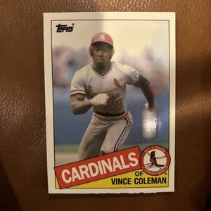 1985 Topps Traded - Collector's Edition (Tiffany) #24T Vince Coleman (RC) B900 - Picture 1 of 2