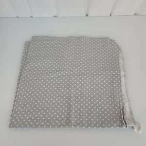 Circo Gray White Polka Dot Cotton Flannel Baby Blanket  - Picture 1 of 3