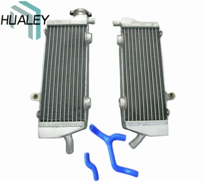 Алюминиевый радиатор + синий шланг для 2013 2014 2015 KTM 250/350/450 SXF/XC-F/EXC F - Изображение 1 из 4