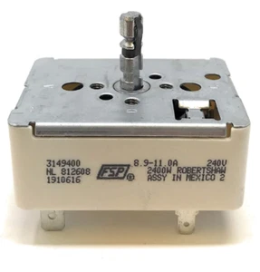 Infinite Switch Range Whirlpool Direct Replacement FSP OEM Invensys WP3149400 WP - Picture 1 of 8