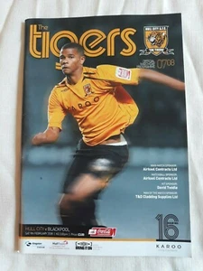 2007/08 HULL CITY v BLACKPOOL programme 9th Feb 2007 - Picture 1 of 1