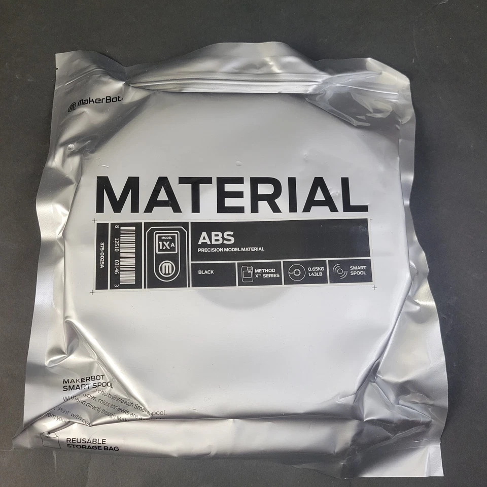 MAKERBOT ACC 375-0025a 75kg BLK Method X ABS Filament
