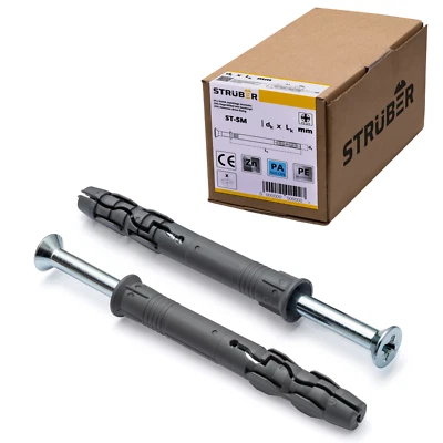 Tasselli per unghie STRÜBER montaggio rapido tasselli a percussione tasselli a percussione testa svasata tasselli - Immagine 1 di 4