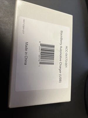 RIM OEM ACC-04173-001 BlackBerry Universal Mini USB Car Charger - Image 1 of 3