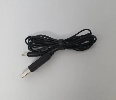 For Nokia 2mm to USB Small Pin Charging Lead Cable 1.5 Meter Black - CA-100C - Image 1 of 2