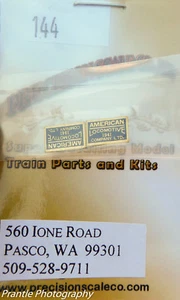 Placas de constructor Precision Scale O #144, Alco (paquete 2) - Imagen 1 de 1