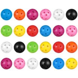 Palline Driving Range Palline Plastica Palline Traforate Gioco Sport Interno Esterno - Foto 1 di 12