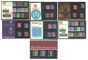 1971 Machin & Regional Presentation Packs 26 to 38. Each sold separately. - Picture 1 of 8