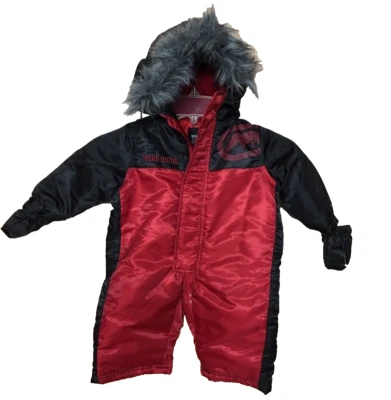 ECKO NIÑO PEQUEÑO UNLTD. TRAJE DE NIEVE CON CAPUCHA-TALLA: 3/6 MESES ATRÁS Foto 1 de 4