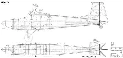 BIG LIFT. Motormodell für Flugzeug- oder Huckepackschlepp - Bild 1 von 3
