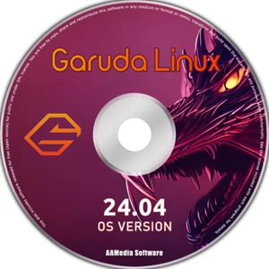 Garuda Linux 25 64bit Live Bootable Installation DVD Rom Linux Operating System - Picture 1 of 3