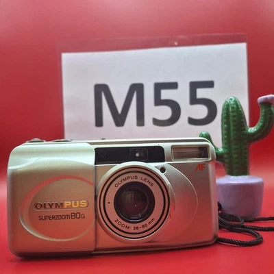 Olympus Superzoom 80G Point And Shoot 35mm Film Camera Nr Mint. WORKING (refB) - Image 1 of 4