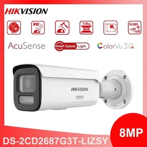 Hikvision 8MP ColorVu3.0 Varifocal Bullet IP Camera DS-2CD2687G3T-LIZSY 2.8~12mm - Picture 1 of 12