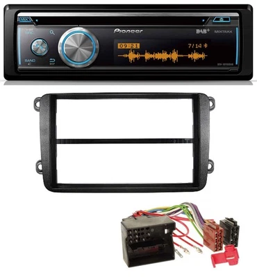 Pioneer MP3 DAB USB CD Bluetooth Autoradio für VW Golf V VI Touran Passat 3C Cad - Bild 1 von 4