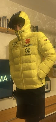Bogner Team DSV Würth Daunenjacke Gr. S /46 Gelb Skijacke - Bild 1 von 4