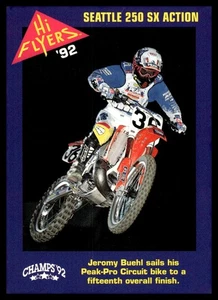 1992 Champs Hi-Flyers #155 Jeromy Buehl / Phil Lawrence - Picture 1 of 2